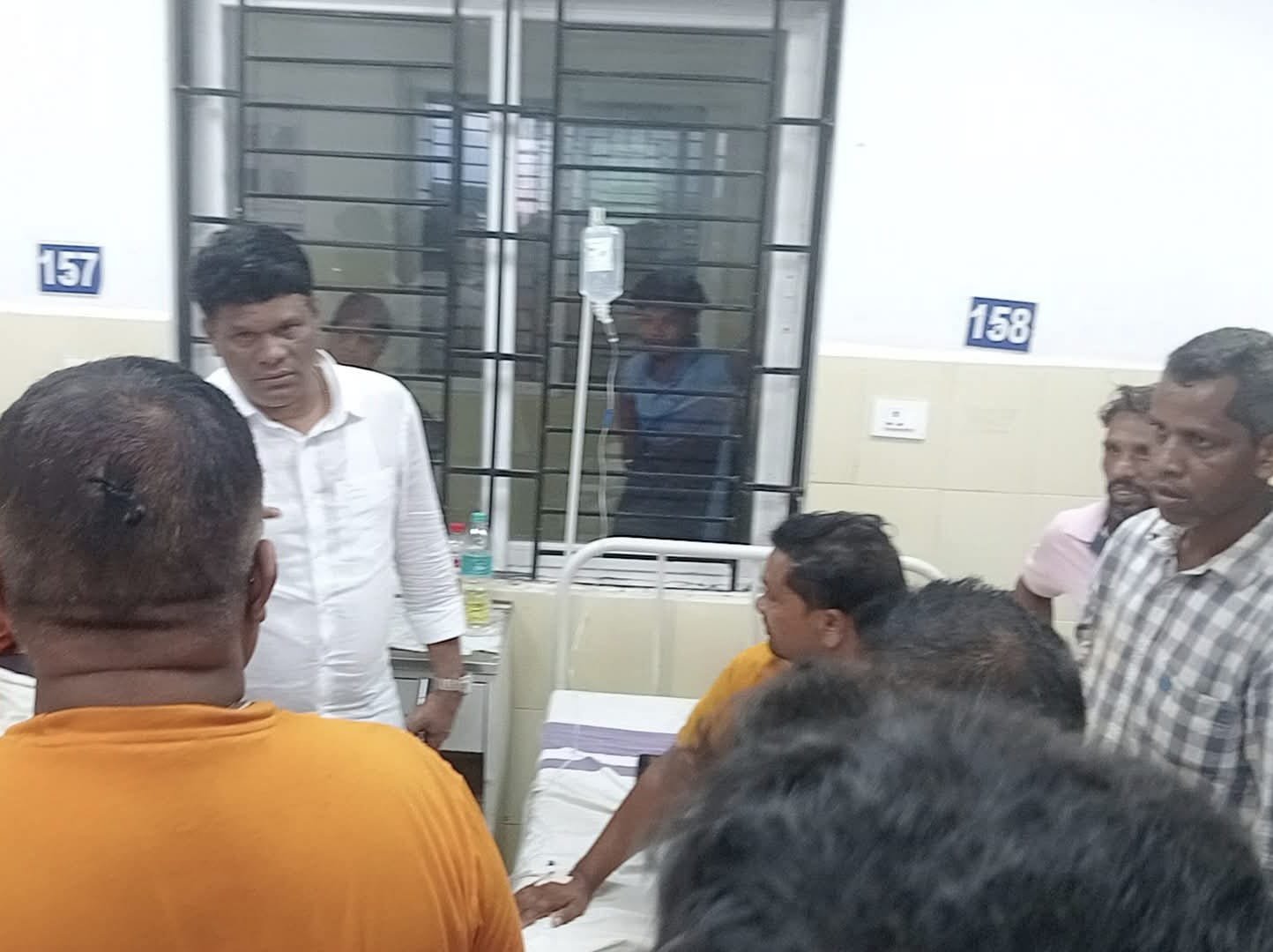 ଆହତ ବଜରଙ୍ଗ କର୍ମୀଙ୍କୁ ଭେଟିଲେ ଉମେଶ
