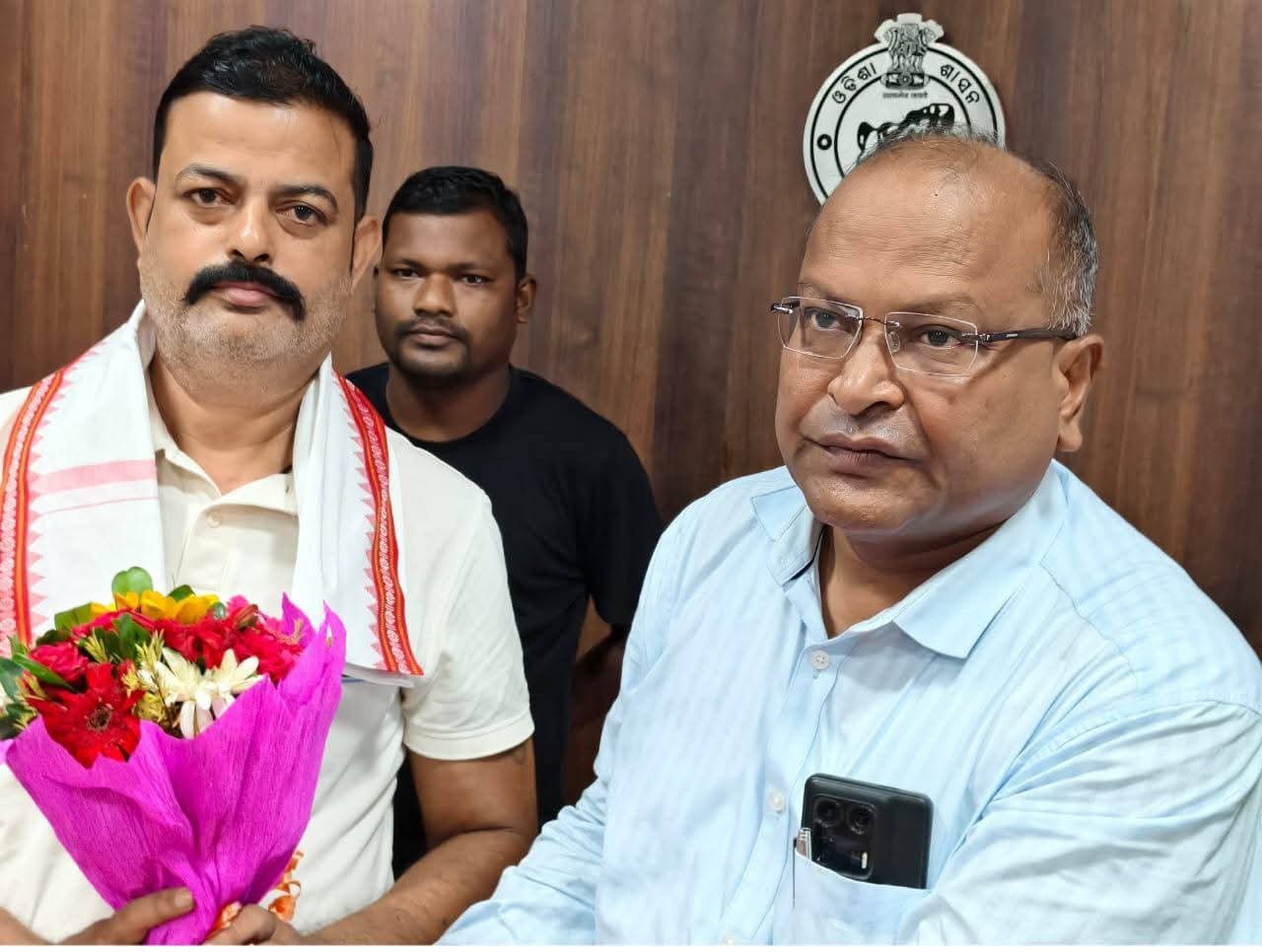 ଯାଜପୁର ବିଧାୟିକାଙ୍କ ପ୍ରତିନିଧି ହେଲେ ପ୍ରକାଶ ତ୍ରିପାଠୀ