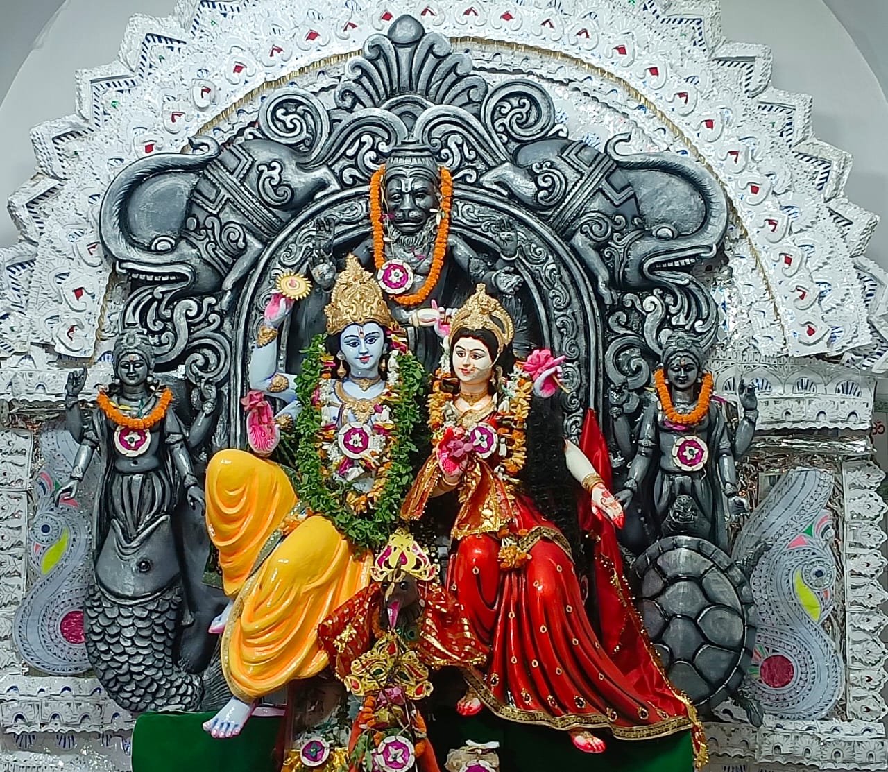 ଯାଜପୁର କାଳୀପୂଜା:ପୂଜା ପାଇଲେ ଲକ୍ଷ୍ମୀ ନାରାୟଣ