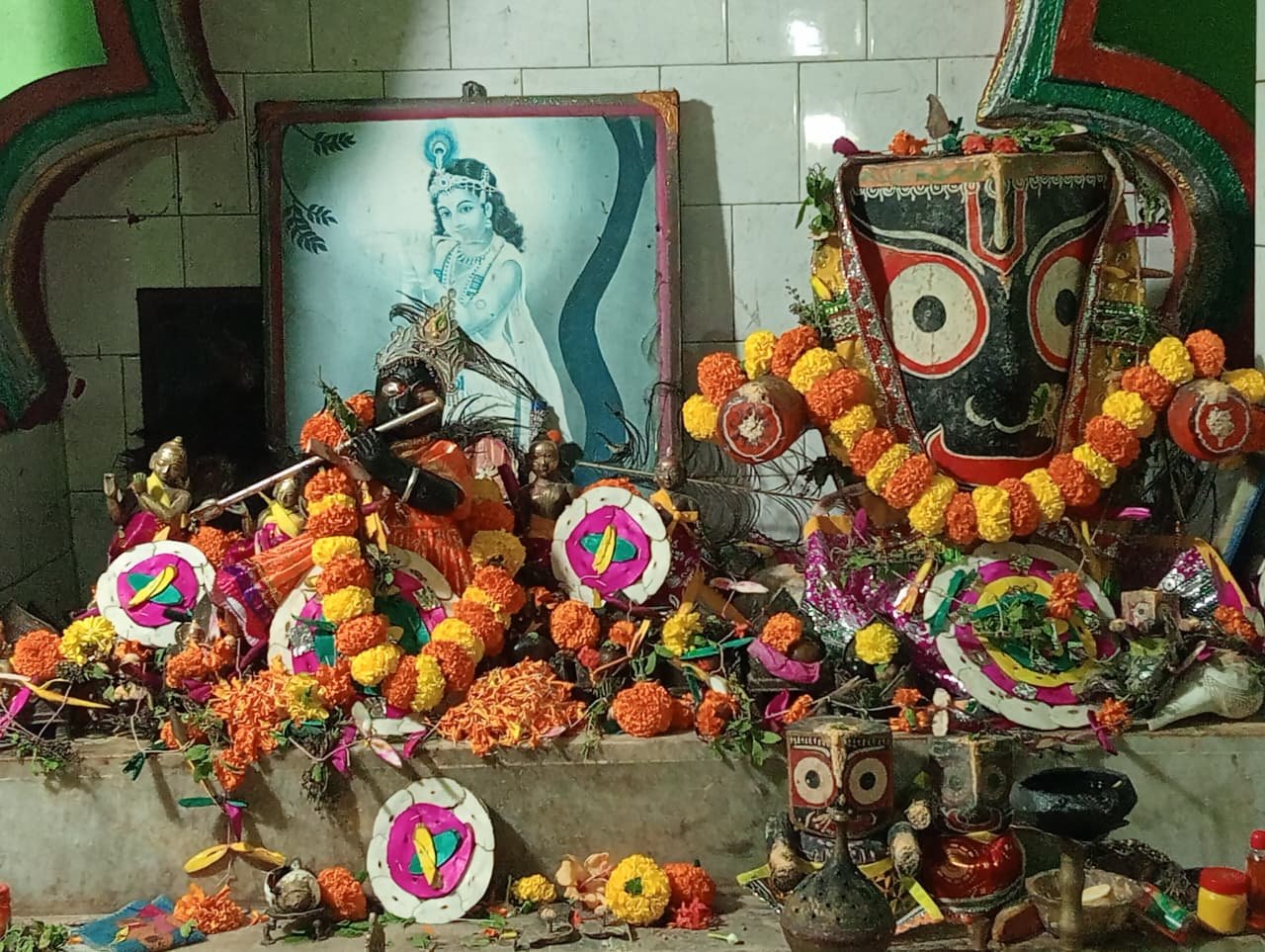 ଶ୍ରୀଶ୍ରୀ ନନ୍ଦଲାଲ ଜୀଉ ମଠରେ ଷୋଡଶ ଉପଚାର ପୂଜା ଅନୁଷ୍ଠିତ