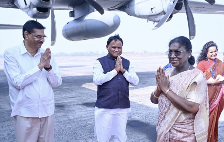 ଓଡ଼ିଶା ଗସ୍ତକରି ଦିଲ୍ଲୀ ଫେରିଗଲେ ରାଷ୍ଟ୍ରପତି