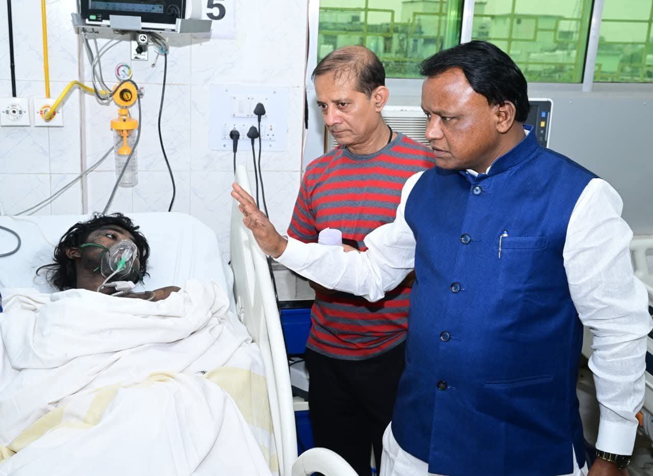 ଏସସିବି ଟ୍ରମା କେୟାର ଆଇସିୟୁରେ ଅଗ୍ନିକାଣ୍ଡ,୧୦ ରୋଗୀ ମୃତ