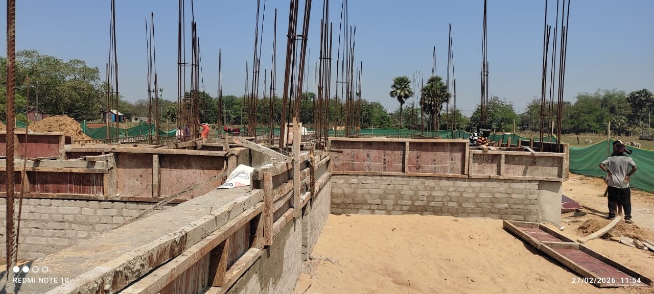 ଅର୍ବାନ ହାଟ ନିର୍ମାଣରେ ନିମ୍ନ ମାନର କାର୍ଯ୍ୟ, ବାଲି ସହିତ ଲୁହା ରଡ଼ ନିମ୍ନମାନର ଅଭିଯୋଗ