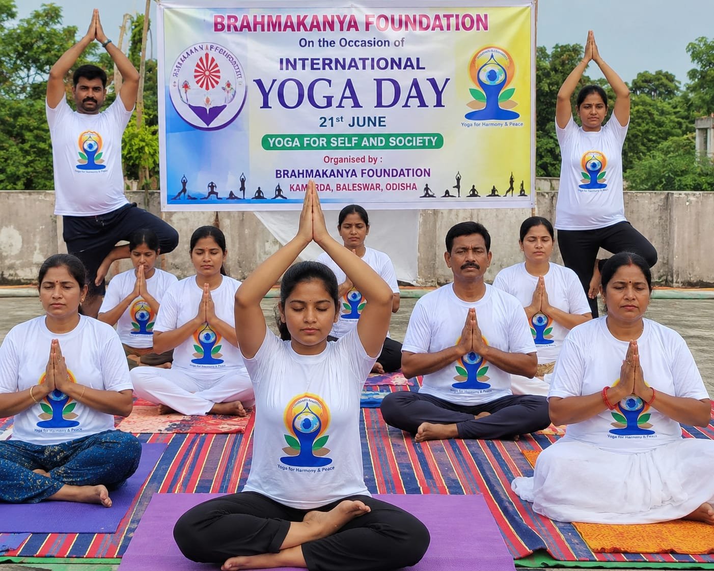 ବ୍ରହ୍ମକନ୍ୟା ଫାଉଣ୍ଡେସନ୍ ତରଫରୁ ଆନ୍ତର୍ଜାତୀୟ ଯୋଗ ଦିବସ ପାଳିତ