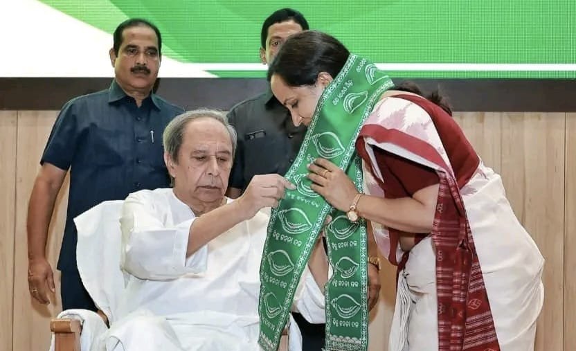 ବିଜେଡିରେ ଯୋଗଦେଲେ ସୁଜାତା