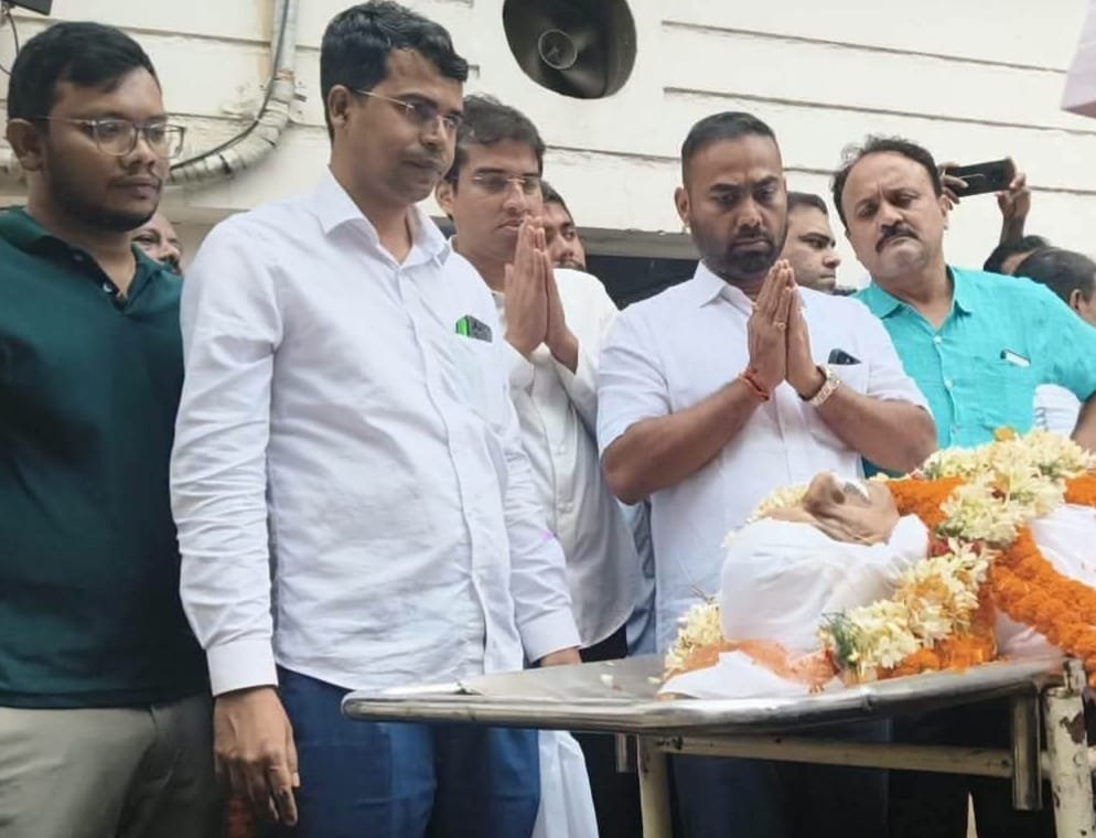 ସୁଶାନ୍ତଙ୍କୁ ଶ୍ରଦ୍ଧାଞ୍ଜଳି ଜଣାଇଲେ ଇଂ ପ୍ରୀତିରଞ୍ଜନ ଘଡାଇ