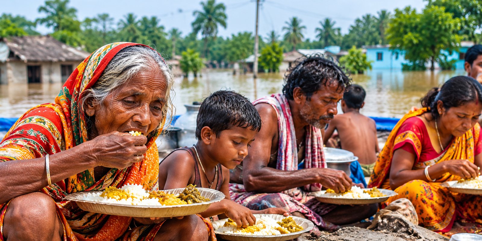 ବରୀ ବ୍ଲକରେ ବନ୍ୟା ବିପନ୍ନଙ୍କୁ ରନ୍ଧା ଖାଦ୍ୟ ପ୍ରଦାନରେ ଘୋଟାଲା, ଏବେ ଆଧାରକାର୍ଡ ଓ ଦସ୍ତଖତ ଯୋଗାଡ଼ ପାଇଁ ଉଦ୍ୟମ