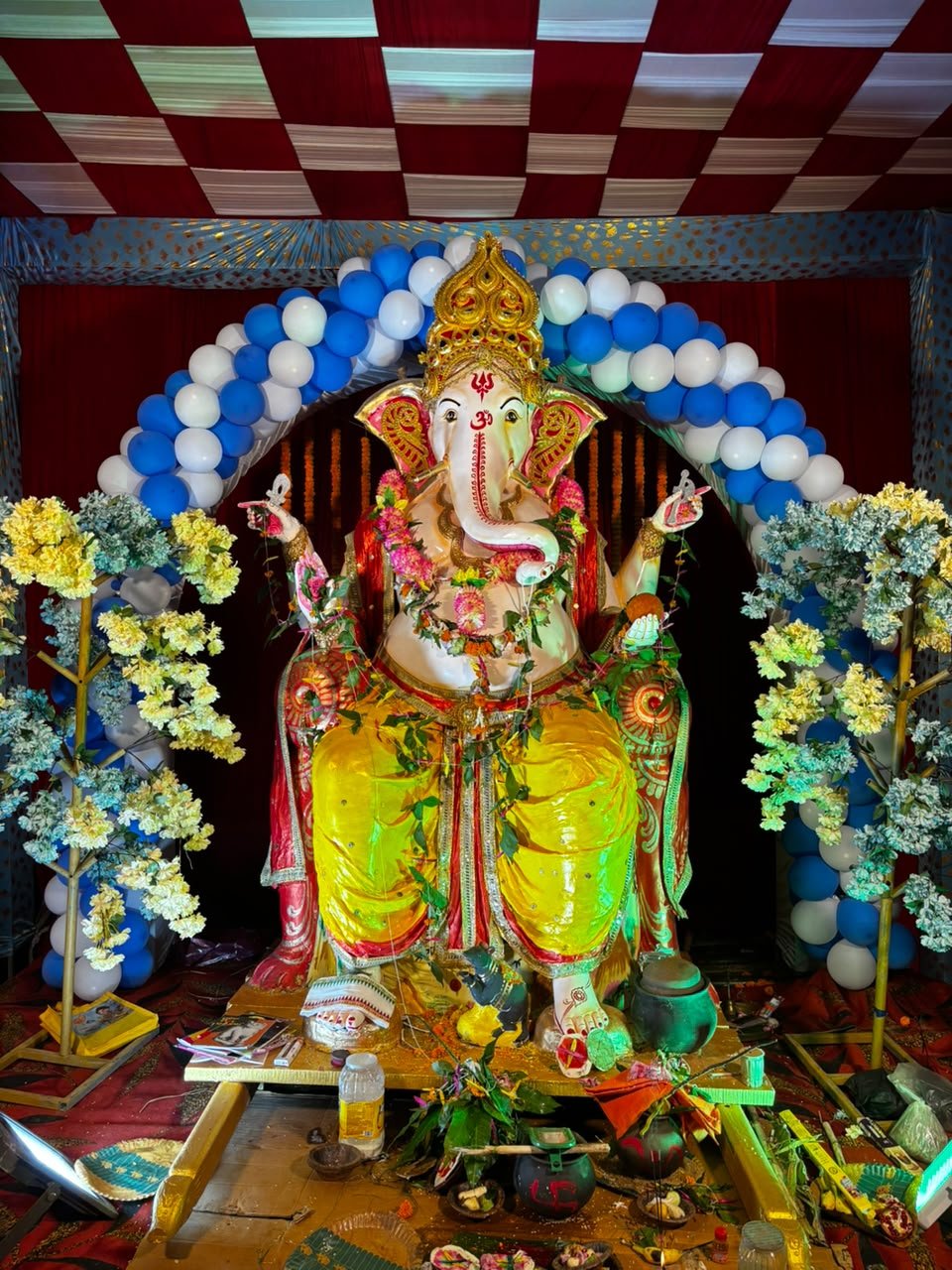 ବରୀର ବିଭିନ୍ନ ପୁଜା ମଣ୍ଡପରେ ବିଘ୍ନ ବିନାଶକଙ୍କ ପୂଜା ଆୟୋଜିତ