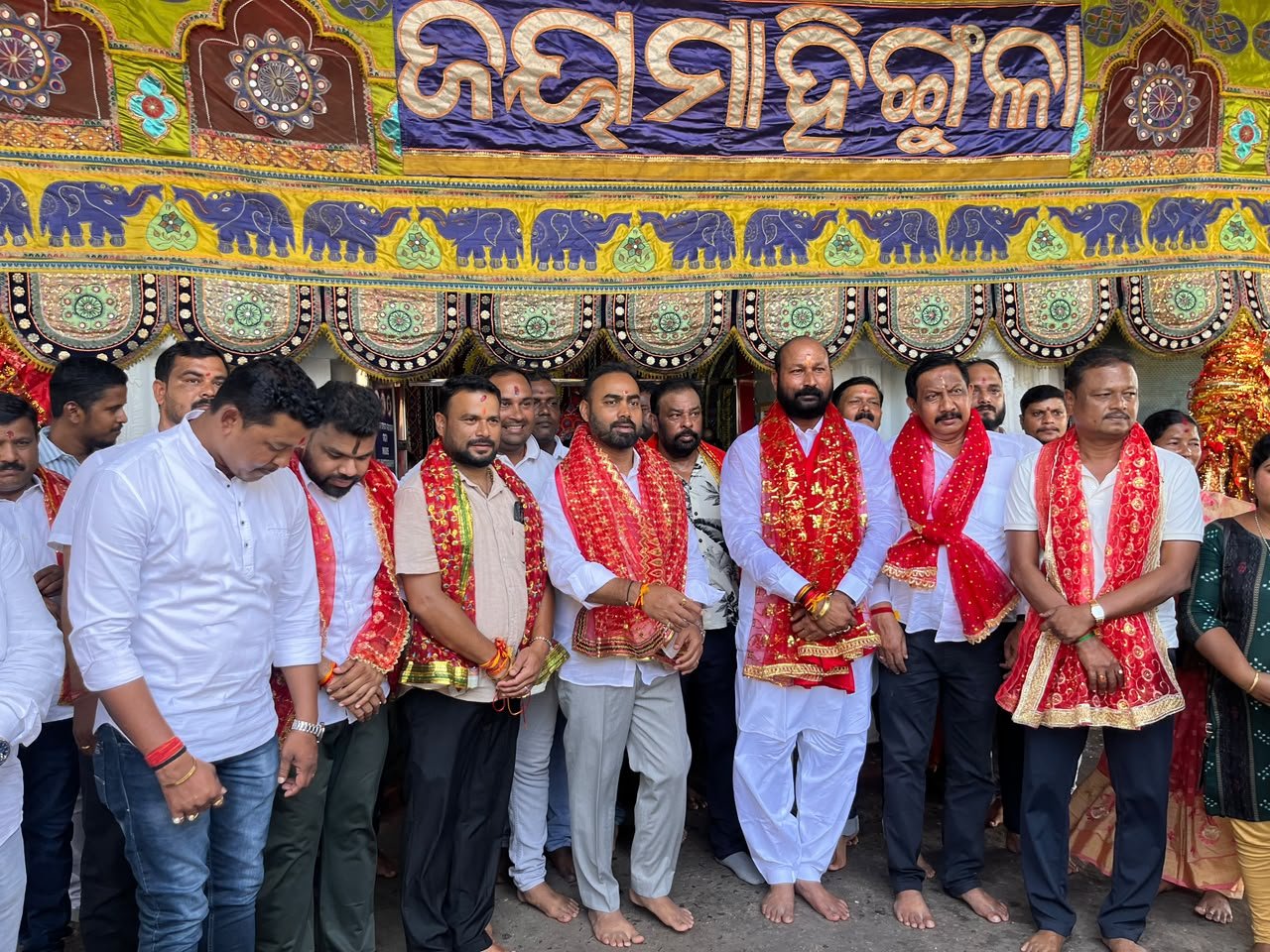ହିଙ୍ଗୁଳା ପୀଠରେ ପ୍ରୀତିରଞ୍ଜନ:ମଙ୍ଗଳ କାମନା କରି ପ୍ରାର୍ଥନା