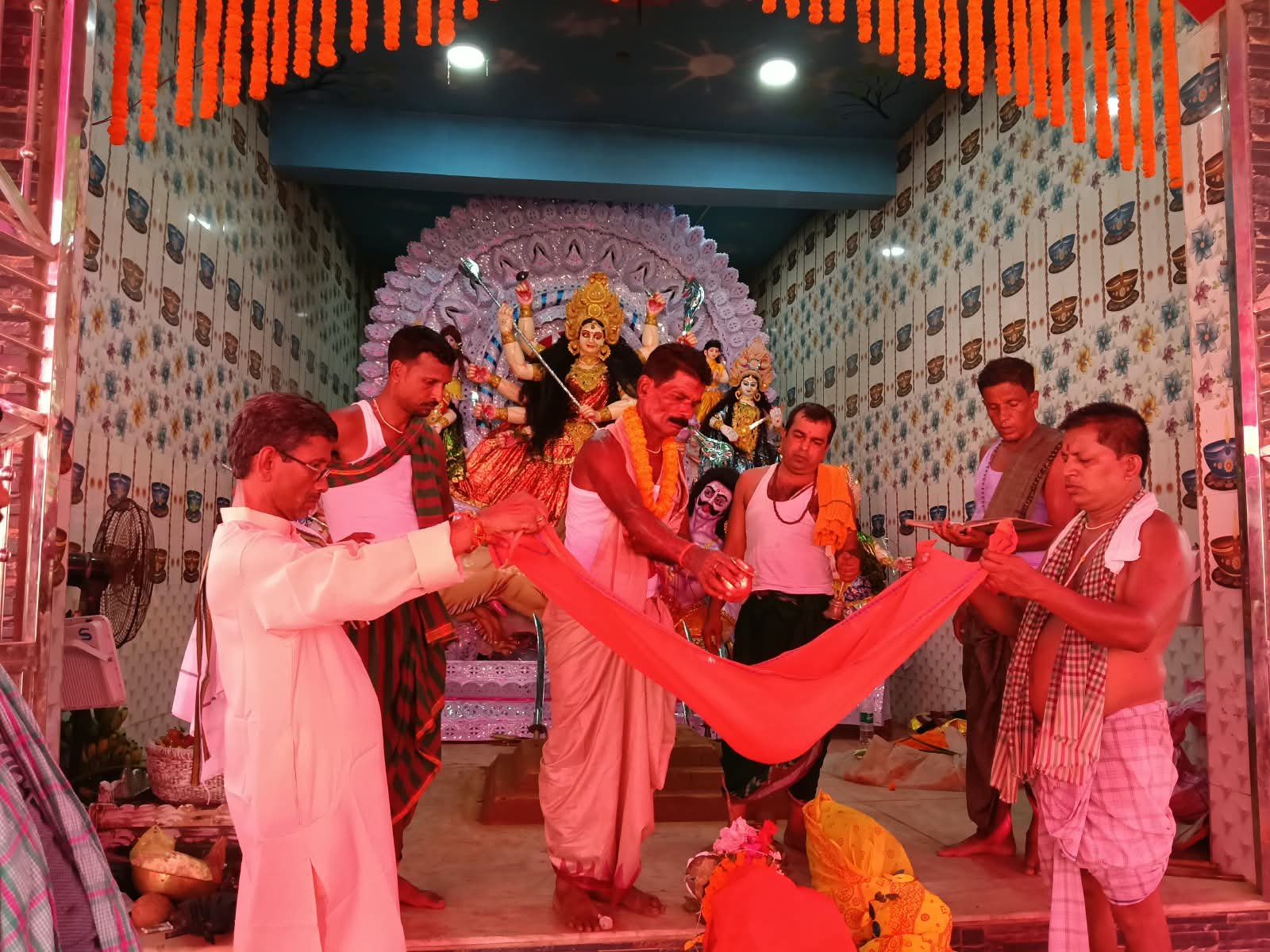 ଗାଁ ଉତ୍ସବ ମୁଖର:ବ୍ରହ୍ମବରଦାରେ ମହାସପ୍ତମୀ ପୂଜା ସମ୍ପନ୍ନ